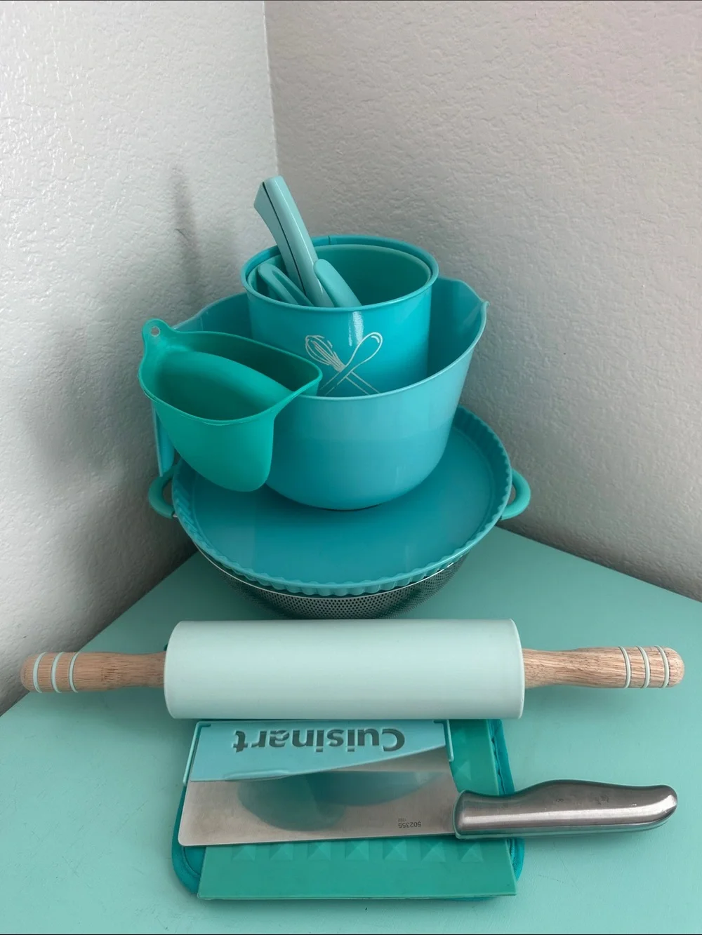 Cuisinart Turquoise Kitchen Tool Set